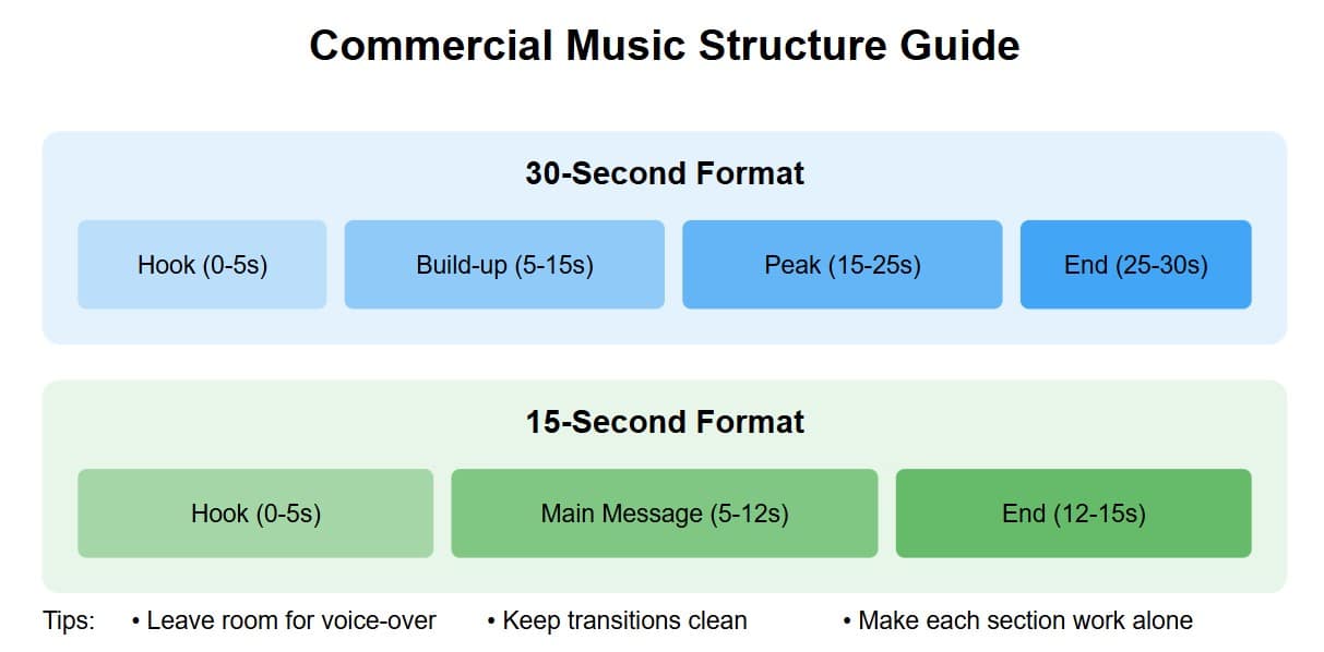 commercial music structure guide