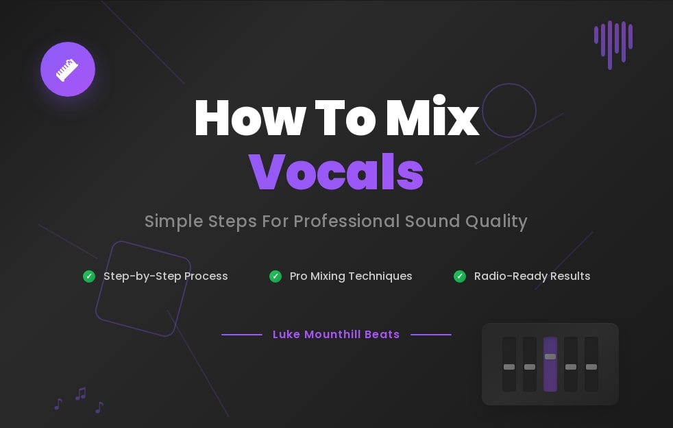 how to mix vocals simple steps pro sound featured